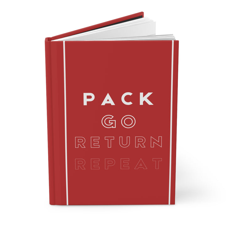 Pack Go Return Repeat Hardcover Journal Matte